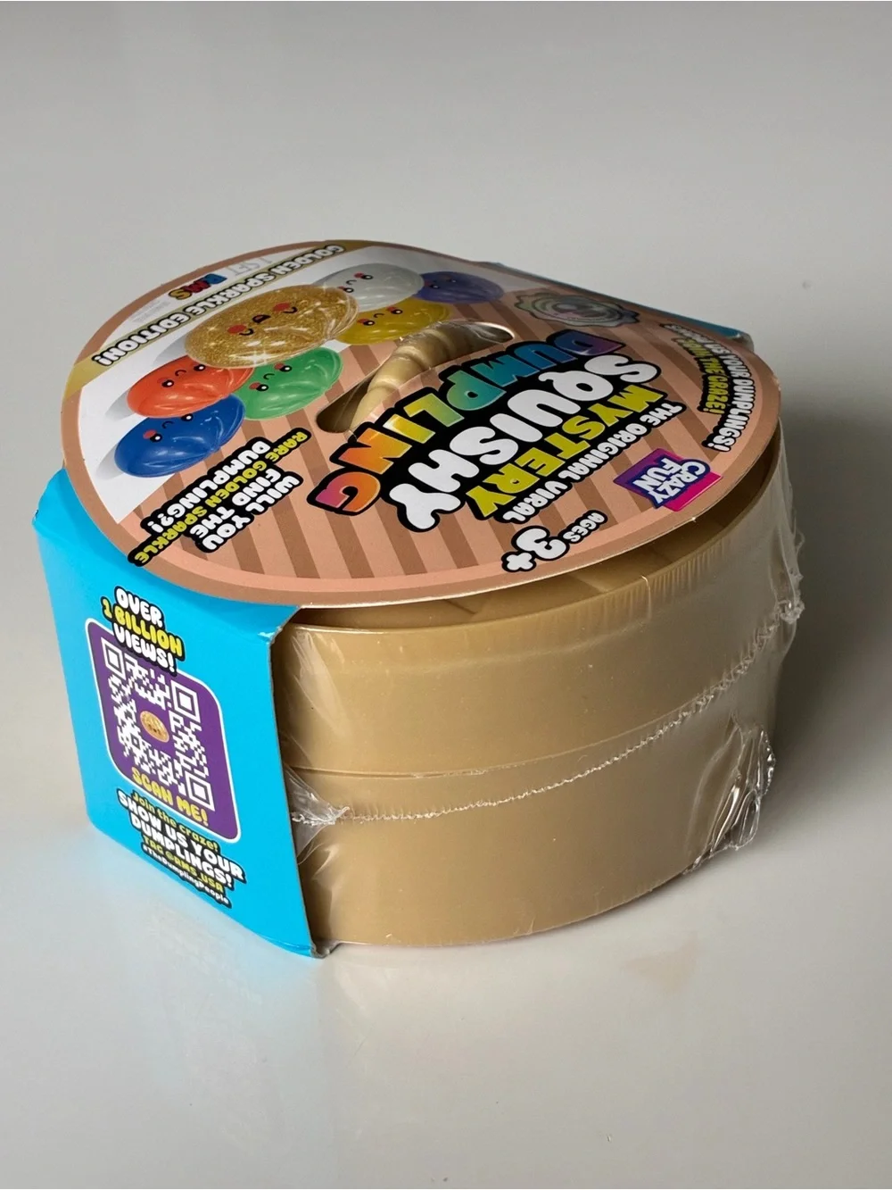 RMS Mystery Squishy Dumpling - Golden Sparkle Edition (Gold Confirmed) Unopened